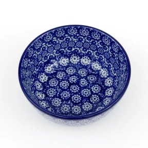 Miska ceramiczna 017 v-0,25l <br>Kobaltowa koronka